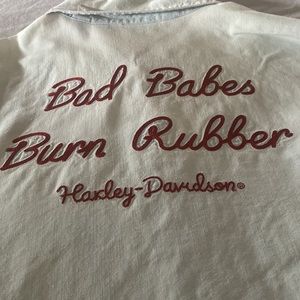 Women’s Harley Davison top size small unique very rare Perfect condition